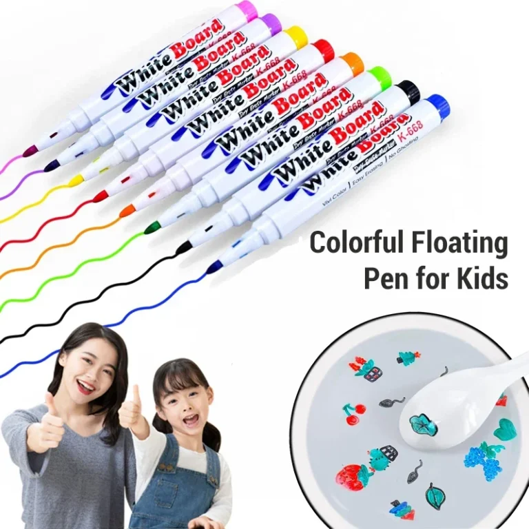 8/12 Colors Water Floating Pen Magical Painting Colorful Mark Pen Student Painting Brush Whiteboard Markers Pen Graffiti Drawing - Image 4