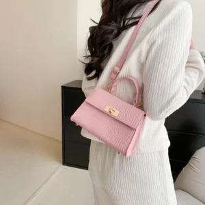 Summer Hot Sale Of The Season Fashion Simple Casual Women's Crossbody Bag Trendy Square Shoulder Bag with Mobile Phone Pocket So - Image 5