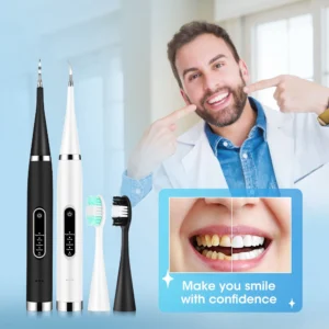 Electric Teeth Whitening Dental Calculus Scaler Plaque Coffee Stain Tartar Removal High Frequency Sonic Toothbrush Teeth Cleaner - Image 2