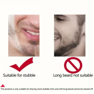 1PC Electric Shaver Charging Mini Pocket Travel Razor Portable Wireless Detachable Shaver Facial Beard Hair Trimmer - Image 5