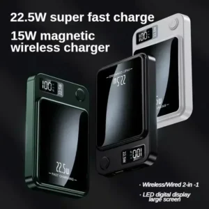 Oneplus 200000mAh Power Bank Magnetic Wireless 22.5W Ultra Capacity Super Fast Charging Power Bank For Iphone16 Samsung Xiaomi - Image 6