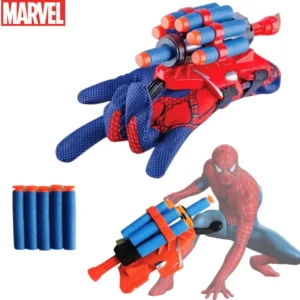 Anime Marvel Spiderman Figure Toy Kids Plastic Cosplay Glove Launcher Set Hero Launcher Wrist Toy Set Funny Toys Boy Kids Gift - Image 2