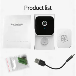 Tuya Popular Wireless Doorbell Camera 1080 High-Definition Bidirectional Audio WiFi Video Intelligent Intercom Doorbell - Image 6