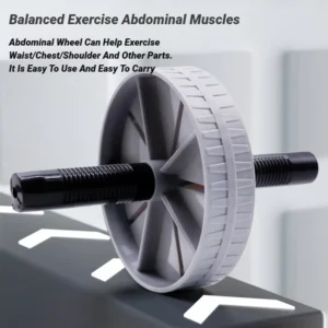 Abdominal Wheel Strong Load Bearing Non-Slip Roller Strengthen Muscle Exercise Equipment Fitness Training Home Use Silent - Image 4
