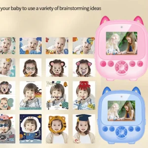 Children Digital Camera Instant Print for Kids Thermal Print Camera Instant Photo Printing Camera Video Toys+32G Memory Card - Image 6