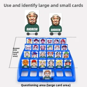 Animal Guessing Card Game for Kids Logic Thinking Exercise Dual Player Battle Who Am I Card Game from Mainland China - Image 6