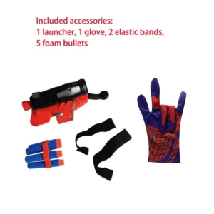 Anime Marvel Spiderman Figure Toy Kids Plastic Cosplay Glove Launcher Set Hero Launcher Wrist Toy Set Funny Toys Boy Kids Gift - Image 5