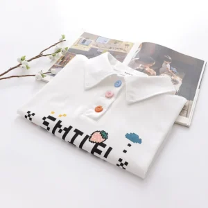 Sweet High-Waisted Medium-Length Skirt Set For Women Summer Cropped T-Shirt Plus Two-Piece Set Fashionable Chinese Girls Outfit - Image 4