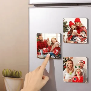 Customized Photo Music Fridge Magnet with Frame, Personalized Refrigerator Magnets, Best Gift 2025 - Image 4