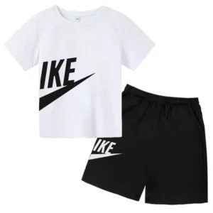 Brand Print Fan Clothes Children Teen T Shirt Suit Summer Top +shorts 2 Pcs Set Short Sleeve Casual Fashion Boys Girls Kid Set - Image 3