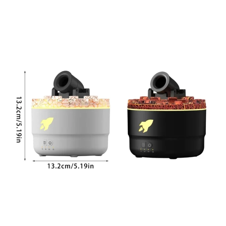 Volcanic Cannons Air Humidifier Aromatherapies Diffusers Maker Essential Oil Difusor for Home Desktop 280ml - Image 6