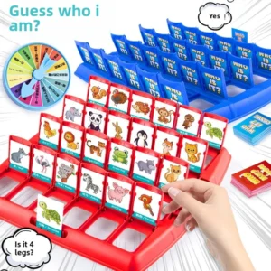 Animal Guessing Card Game for Kids Logic Thinking Exercise Dual Player Battle Who Am I Card Game from Mainland China - Image 3