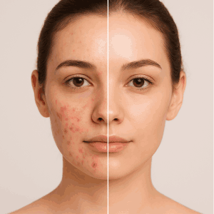 Acne and facial skin