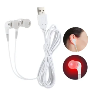 Tinnitus Ear Laser Therapy LLLT Irradiation Laser Physiotherapy Earplug Otitis Media Deafness Diabetes Hypertension Treatment - Image 4