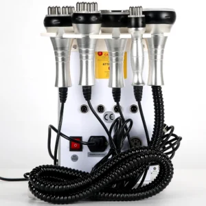 5in1 Ultrasonic Liposuction 40K Cavitation Vacuum Multipolar Bipolor RF Laser Slimming Radio Frequency SKIN BODY SALON MACHINE - Image 2