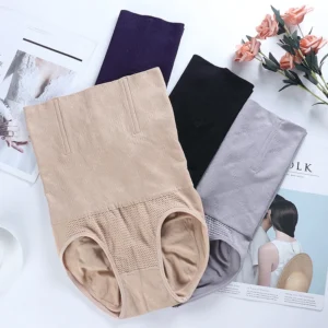 High-Waist Women's Shaping Panties - Breathable Slimming Tummy Control Hip-Lifting Corset Briefs Body Shapewear Underwear - Image 2