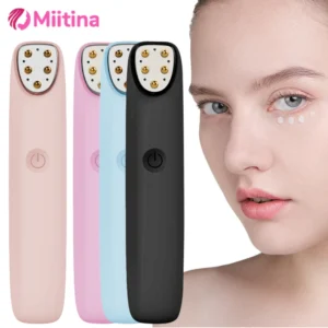 Electric Eye Massage Pen Radio Frequency Beauty Tool Anti Wrinkle Instrument Skin Care Dark Circles USB Rechargeable New Massage