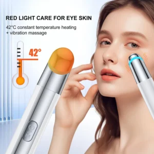 Eye And Lip Beauty Device Eye Massager Remove Eye Bags Dark Circles Red Blue Light Eye Lifting Massage Instrument - Image 2