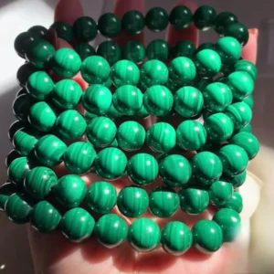 6/8/10mm Chrysocolla Malachite Bracelet Women Natural Stone Beads Bracelet Diabetes Relief Bracelet Healing Lose Weight Jewelry