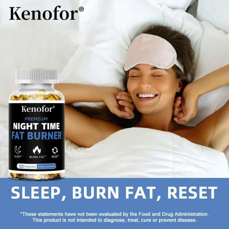 Nighttime Fat Burner Supplement - for Weight Loss, Boost Metabolism, Suppress Appetite Diet,Healthy Weight Management - Image 4