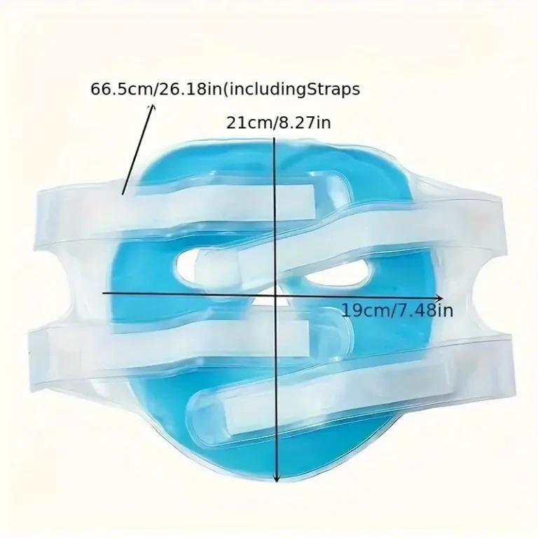 1pc Ice Mask, Beauty Sleeping Hot & Cold Mask, Cold Compress For Post-Operative Facial Edema, Comfort Eye Mask Ice Packs - Image 5