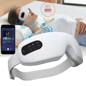 Smart Eye Massager Vibration Eye Care Massage Instrument Bluetooth Music Heated Eyemask Dry Fatigue Relief Portable Foldable New