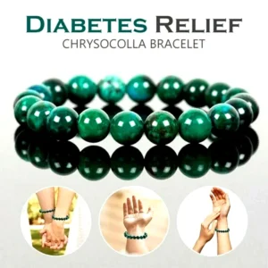 6/8/10mm Chrysocolla Malachite Bracelet Women Natural Stone Beads Bracelet Diabetes Relief Bracelet Healing Lose Weight Jewelry - Image 2