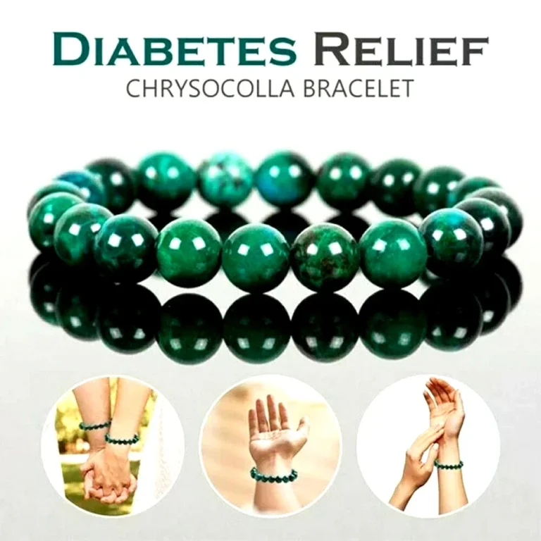 6/8/10mm Chrysocolla Malachite Bracelet Women Natural Stone Beads Bracelet Diabetes Relief Bracelet Healing Lose Weight Jewelry - Image 2