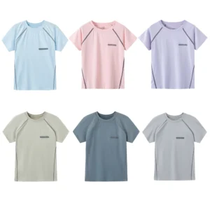 Quick Dry Boys Sportswear Summer Children's Clothing Kids Sport T Shirt Toddler Boy Sport Clothes for Teens 11 to 12 13 14 Years - Image 2