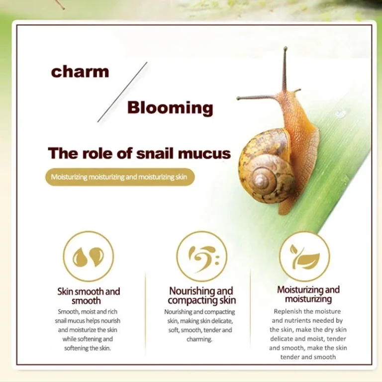 Skincare Set Snail Collagen Cream Anti Aging Whiten Skin Face Cream Fade Dark Eye Circles Remove Eye Bags Eye Serum - Image 4