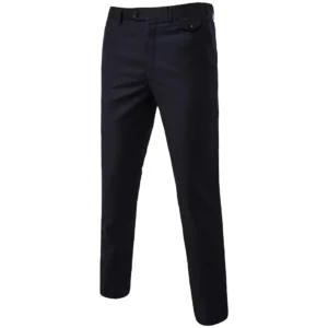 Summer Men's Slim Fit Straight Leg Thin Dress Pants Casual Business Formal Trousers for Office Work AE Stock Casual Wear - Image 4