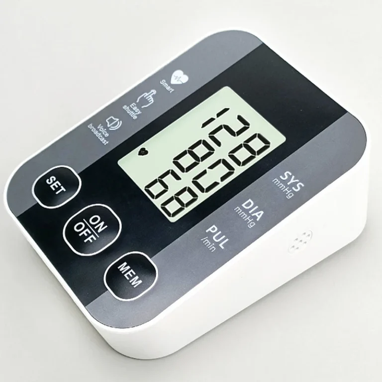 English Voice Arm Tonometer Medical Blood Pressure Monitor Heart Rate Sphygmomanometer Digital Upper Tensiometers Meter Cuff - Image 4