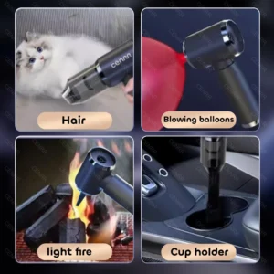 CENRR 210000PA Mini Car Vacuum Cleaner Wireless Powerful Vacuum Car Cleaner Handheld Portable Vacuum Cleaner Cleaning Machine - Image 3