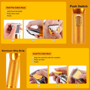 380W Cashmere Goat Shearer 12V Cordless Household Pet (Cat, Dog, Rabbit, Sheep) Hair Trimmer Electric Carpet Tufting Trimmer - Image 3