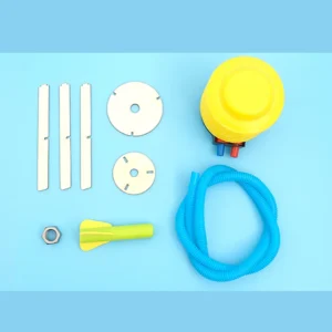 DIY Manual Rocket Launch Model Science Technology Physics Material Kit Experimental Tool Learning Educational Toy School Supply - Image 2
