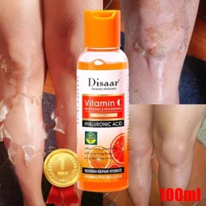 Yellow Peeling Lotion Oil 100% Organic Bleaching Dark Skin Exfoliating Whitening Nourishing Hyaluronic Acid Moisturiz Body Scrub - Image 3