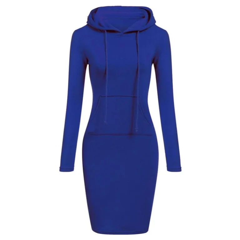 Ladies Dress Autumn Women Hooded Dresses Hoodies Women Sweatshirts Women Hoodies Dress Tops Ladies Clothing - Image 2