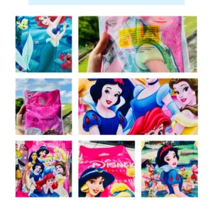 New kids Nightdress Elsa Cartoon Dress Minnie Printing Sleepwear Girls Nightgowns Children Party Dresses Pajamas Girls Dress - Image 4