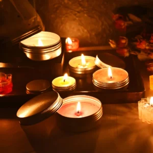 Candle Making Kits 100G Soy Wax DIY Candle Making Scented Candle Material Smokeless Candle Metal Wick Candle Holders Making - Image 3