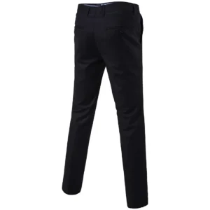 Summer Men's Slim Fit Straight Leg Thin Dress Pants Casual Business Formal Trousers for Office Work AE Stock Casual Wear - Image 3