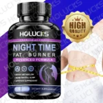 Night Time Fat Burner Weight Loss Capsules- with Melatonin - Fat Burner Diet Pills that Work Fast - Nighttime Metabolism Booster