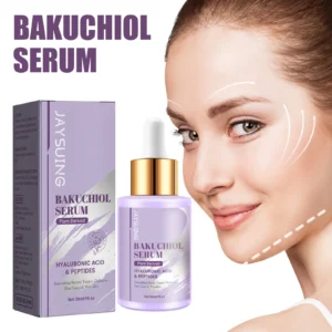 Bakuchiol Facial Rejuvenation Serum Anti Wrinkle Fade Fine Lines Firming Skin Elasticity Improve Radiance Face Hydrating Essence - Image 3