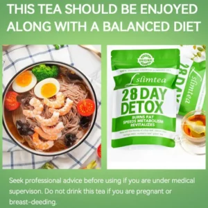 Original 100% Organic Premium Slimming Tea Slimtea 28day Detox Daiuny Sinninginang Burns Fat Speeds Metabolism Revitalizes - Image 6