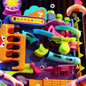 Educational Montessori Toy Multi-Layer Track Adventure Game Rail Rolling Ball Model Interactive Brain for Children Kids - Image 2