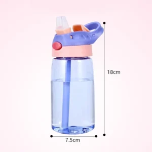 K-pop Demon Hunters Kawaii Water Cup with Draw for Boys Girls Anime Fashion Cups Students Portable Sports Water Bottle Kids Gift - Image 6