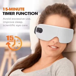 Smart Eye Massager Vibration Eye Care Massage Instrument Bluetooth Music Heated Eyemask Dry Fatigue Relief Portable Foldable New - Image 5
