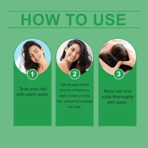 Batana Rosemary Shampoo Cleaning Scalp Anti Dandruff Oil Control Refreshing Hair Shampoo Anti Loss Restore Damaged Hair Care - Image 6