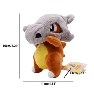 Cubone Plush Toy 7" Kola Doll, All Star Collection Cartoon Game Stuffed for Birthday Gift - Image 5