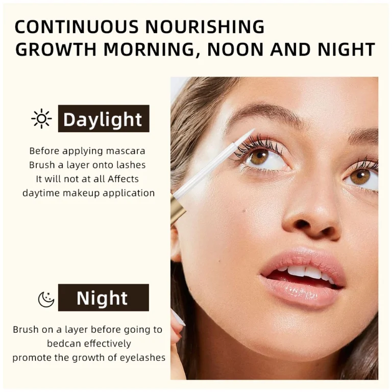 Natural Eyelash Growth Serum 15 Days Fast Eyelashes Enhancer Longer Thicker Fuller Lashes Eyebrows Lift Eye Care Products Makeup - Image 5