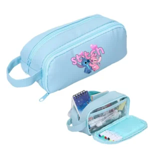 Lilo & Stitch Kawaii Pencil Case Disney Fashion Large Capacity Pen Pouch Pencil Bag Boy Girl Cartoon Anime Cute Stationery Bags - Image 6